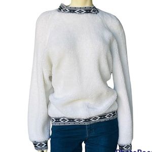 Parrinello Sweater Women’s Vintage Soft Crew Neck Ribbed
